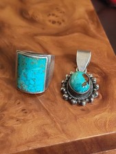 Antique Lot Ring Pendant Solid