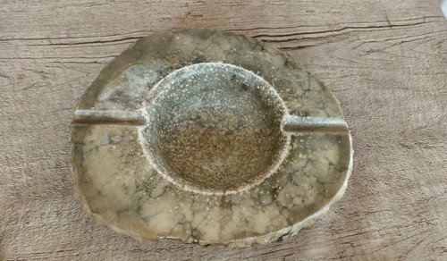 Cendrier albatre vintage - en,