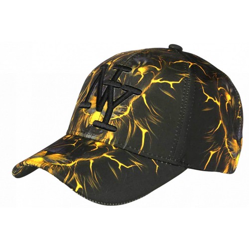 Casquette enfant lion jaune - casquette,