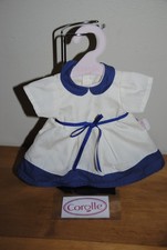 ?Vetement COROLLE 2013 Robe Blanc Bleu 36 Cm  Poupon Poupée