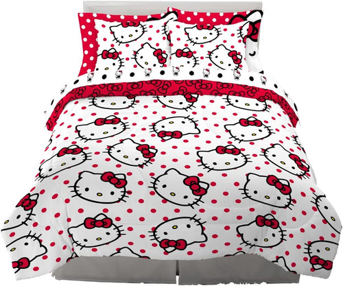 Hello kitty polka dot piece - hello, 7-piece