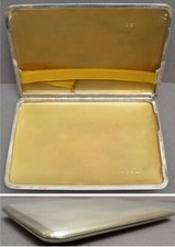 Boite étui cigarettes argent