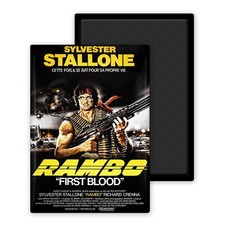 Rambo First Blood 1982 version 2 affiche film cinéma - Magnet 54x78mm