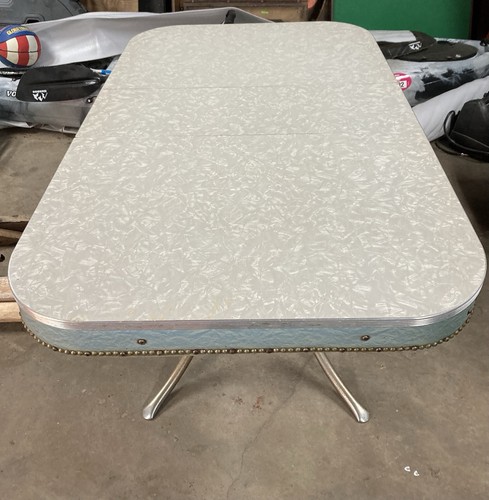 Vintage 1950s formica chrome - 1950s,