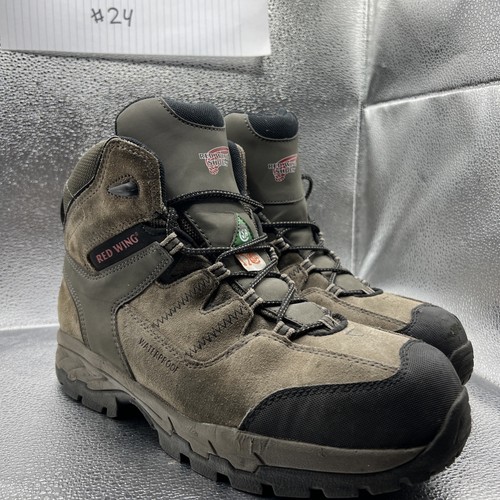 Red wing safety toe - safety, suede