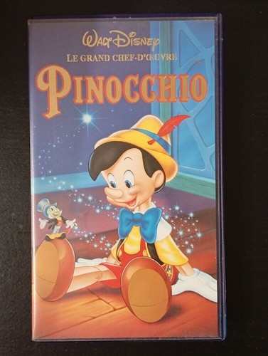 Pinocchio vhs import - [vhs], [fr