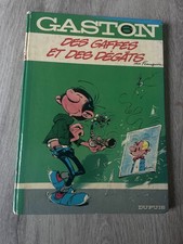 BD vintage Gaston Lagaffe – Des gaffes et des dégâts édition 1973 Bon état