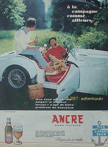 Publicite ancre pils - publicite, biere