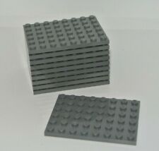 LEGO : 10x Plaque 6 x 8 - Réf