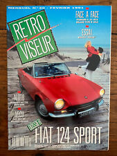 RETROVISEUR n 30 - FIAT 124 SPORT PANHARD X 19 DELAGE TYPE R BIGATA DOUZE
