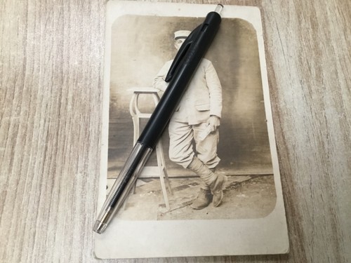 Carte postale photo poilu - carte,