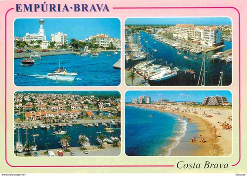 Carte postale espagne - carte,