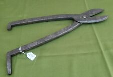 ANCIENNE CISAILLE D'ÉTABLI FERBLANTIER / DINDANIER - TRÈS BEL OBJET - G11