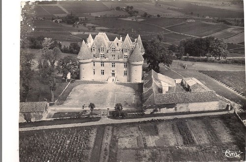 Monbazillac vue aérienne - aérienne, le