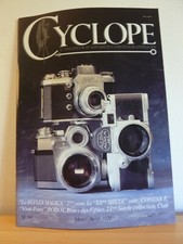 Revue CYCLOPE n°54 2001 * La