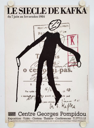 Affiche siecle kafka - de,
