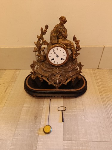 Ancienne horloge régule - en,