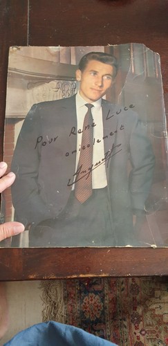 Autographe jacques anquetil - autographe,