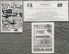 Flyers concerts oi punk - x,