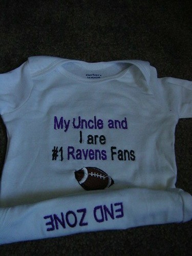 Baltimore ravens football baby - ravens,