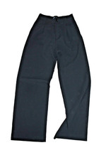 "ZARA"PANTALON D'HIVER TAILLE HAUTE JAMBES LARGES T.XS =34/36