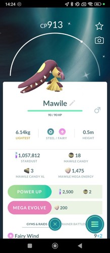 Mawile shiny mysdibule - /,
