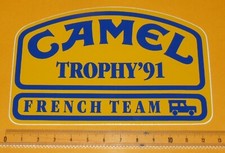 AUTOCOLLANT 1991 CAMEL TROPHY