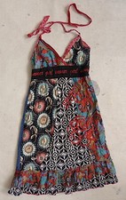 Lulu H Paris robe bustier imprimé légère été plage vacances M