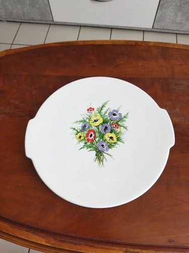 Plat tarte ancien gien - plat,