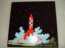 plaque émaillée lunaire