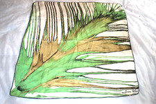 VINTAGE FOULARD EN SOIE JEAN