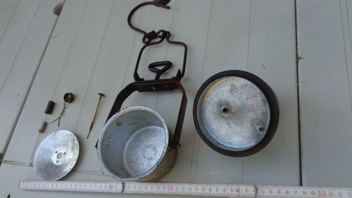 Lampe carbure acetylene - lampe,