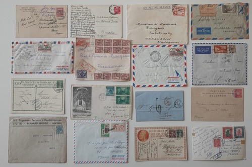 Monde lot enveloppes - -,