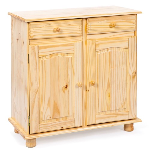 Bahut bois portes tiroirs - portes, 2