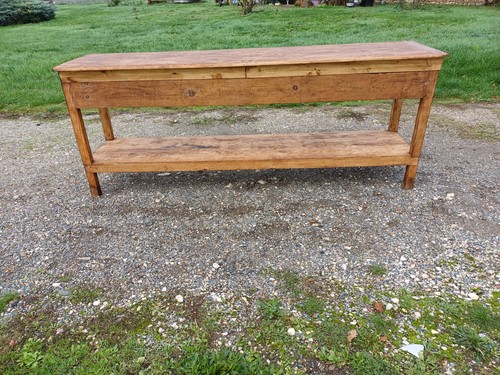 Table drapier bois pin - drapier,