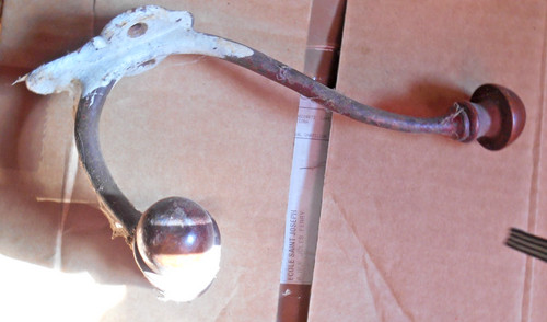 Rare ancien porte manteau - porte,