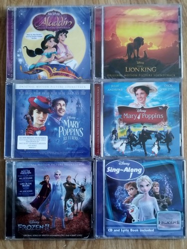 Lot audio disney les - 6, cd
