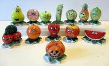 Fèves brillantes - Série complète Petits fruits + 1 hors série Citrouille -