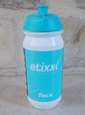 ETIXX Sports Nutrition TACX cycles water bottle road bike team cycling white