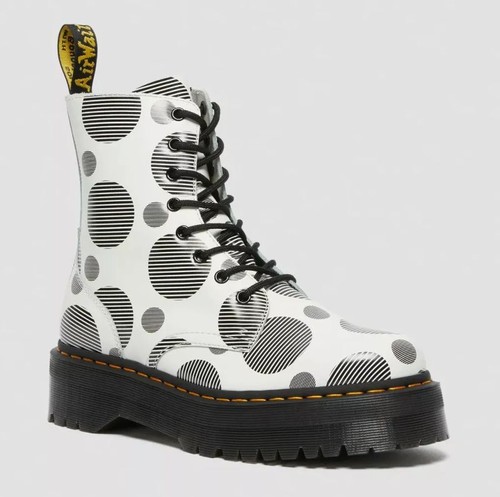 Martens trou jadon blanc - dr,