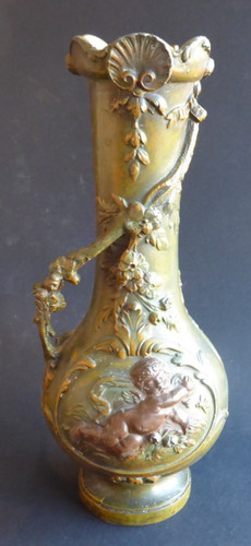 Joli ancien vase - ancien, pied