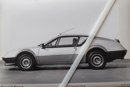 Photo presse renault alpine - presse, a