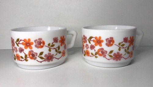 Lot tasses vintage arcopal - 2,