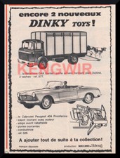 PUBLICITE AD  DINKY TOYS