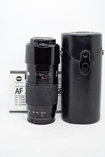 Objectif Tele-ZOOM AF MINOLTA/SONY ALPHA 75-300mm f/4,5-5,6 BEERCAN + HOUSSE