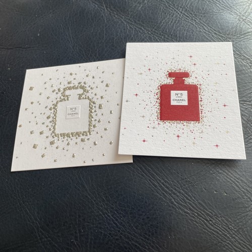 Lot cartes chanel noël - ,