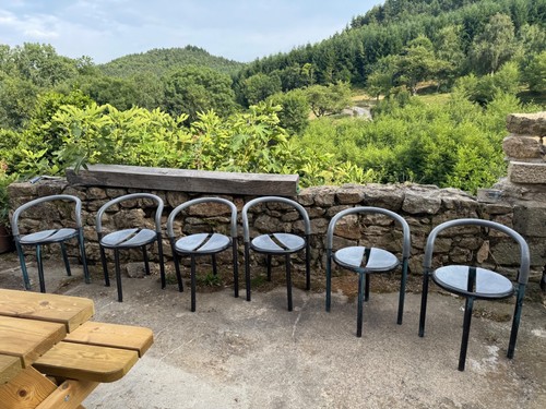 Lot chaises fritz - 6,