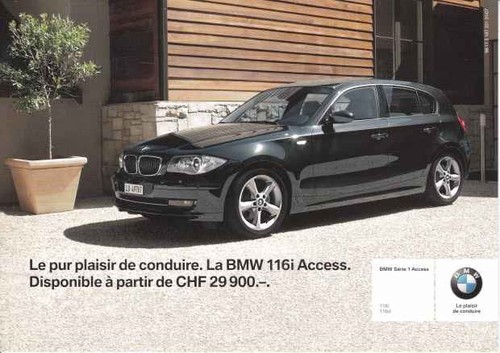 Catalogue brochure bmw - brochure, serie