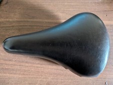 Selle de vélo ville ancien vintage souple SAN MARCO noir