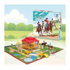 Au Galop - Jeu de plateau - MEGABLEU - Prépare ton cheval, entraîne-le, gagne la